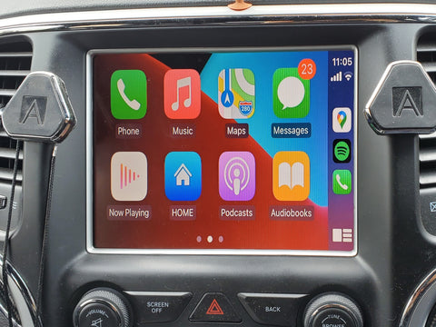 Apple CarPlay and Android Auto Retrofit Kit for Jeep Grand Cherokee WK2 with 8.4" UConnect